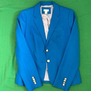 Blue JCrew Factory Schoolboy Blazer - size 4